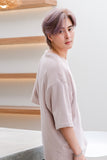 เสื้อยืด Oversize อก 48" สีเบจ