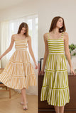 Jinny Stripe Maxi Dress