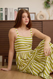 Jinny Stripe Maxi Dress