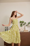 Jinny Stripe Maxi Dress