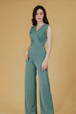 (Made to order) Precika Jumpsuit Green (จัดส่งภายใน 3 สัปดาห์)