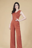 (Made to Order) Precika Jumpsuit Terracotta (จัดส่งภายใน 3 สัปดาห์)
