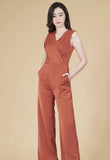 (Made to Order) Precika Jumpsuit Terracotta (จัดส่งภายใน 3 สัปดาห์)